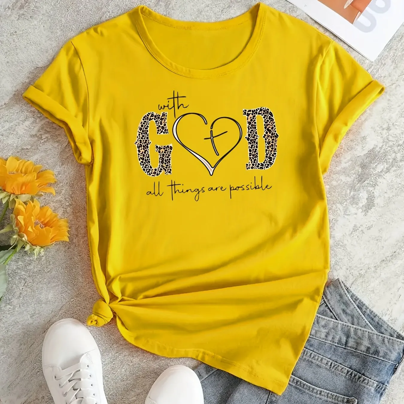 God Anything Possible Women's T-Shirt