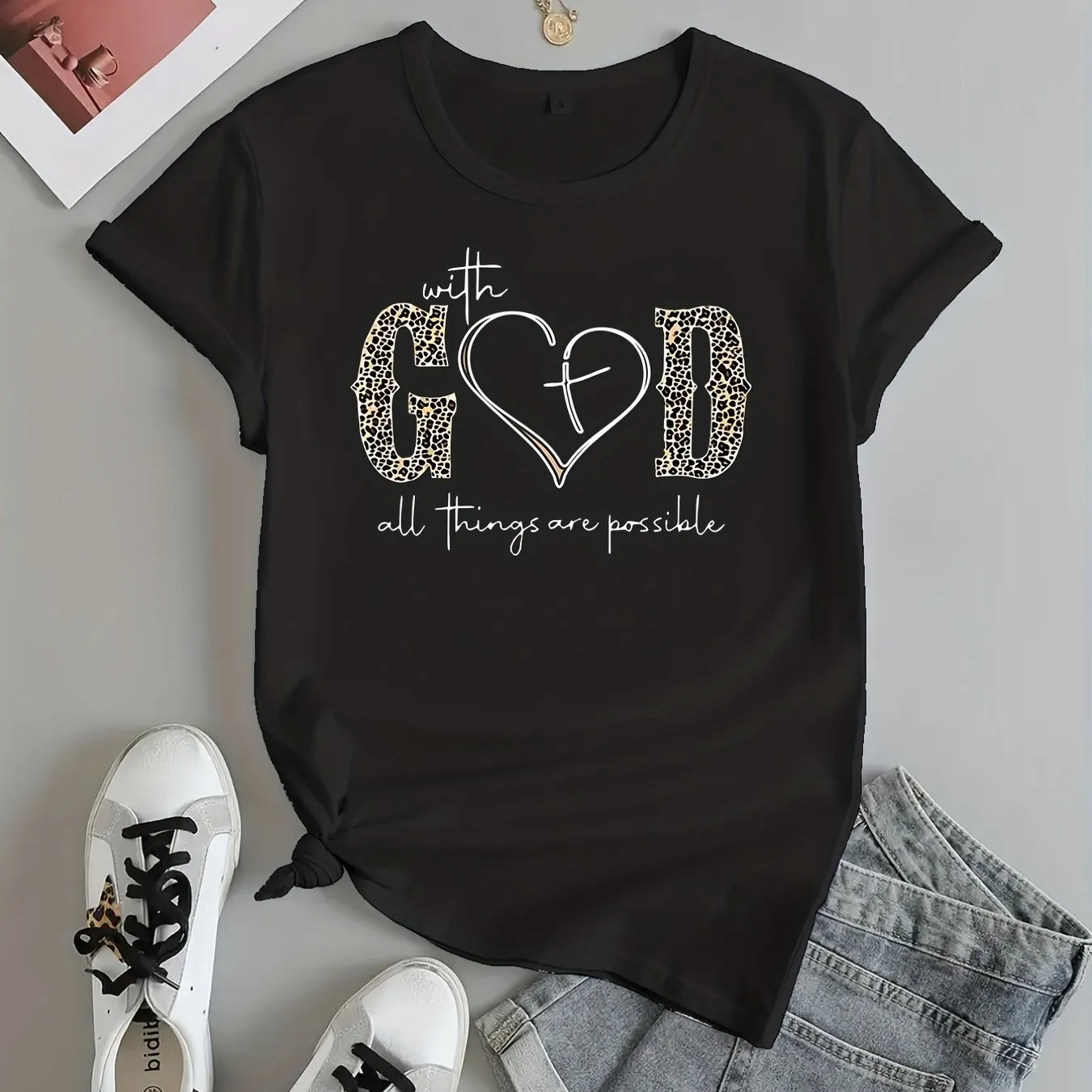 God Anything Possible Women's T-Shirt