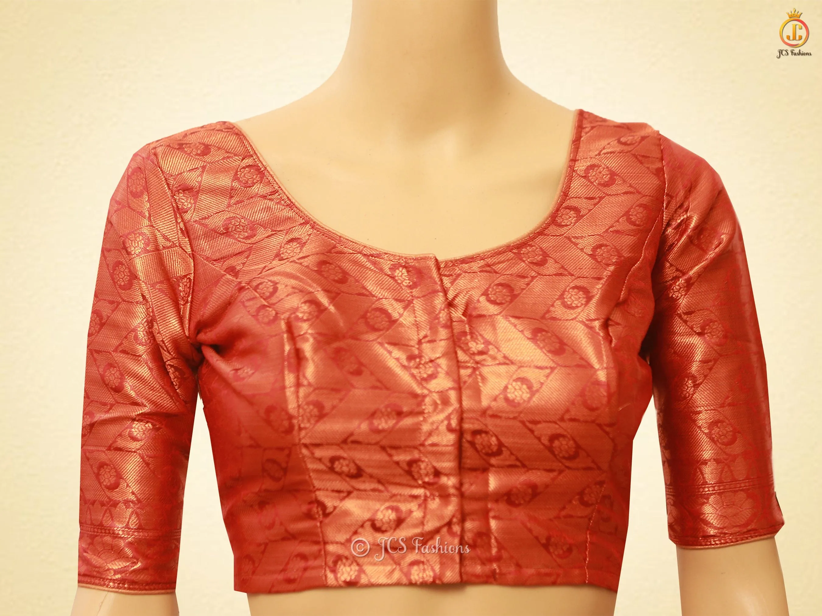 Graceful Soft Silk Cotton Saree With Brocade Blouse