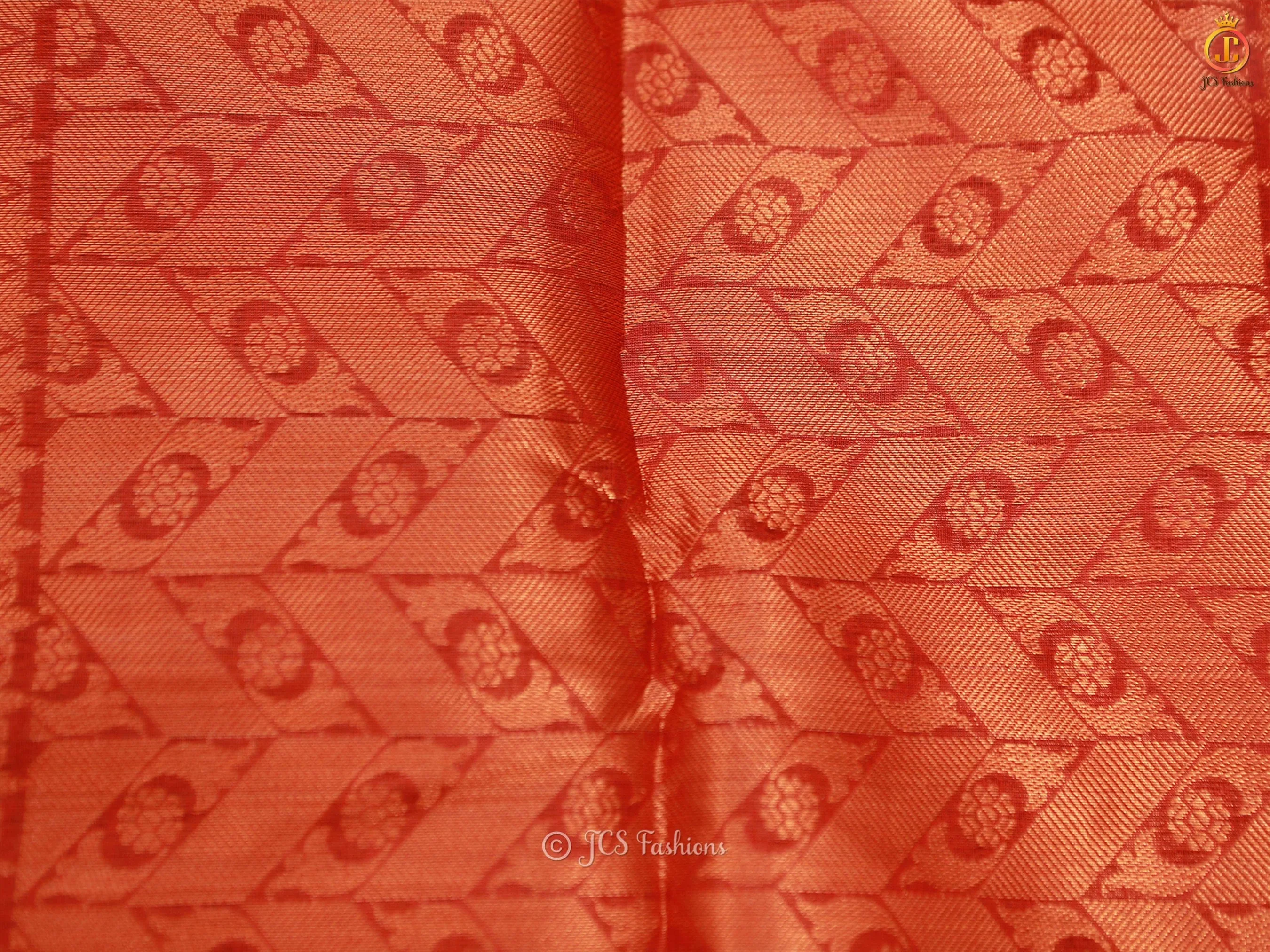 Graceful Soft Silk Cotton Saree With Brocade Blouse