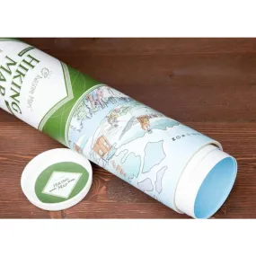Hiking Scratch Map