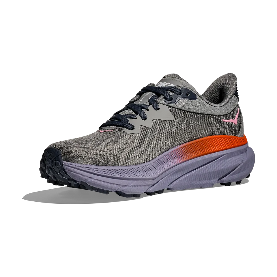 HOKA Women's Challenger 7 Galactic Grey/Wild Indigo