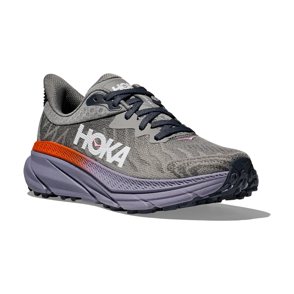 HOKA Women's Challenger 7 Galactic Grey/Wild Indigo