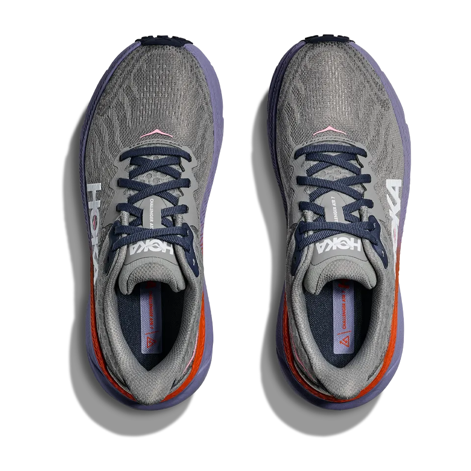 HOKA Women's Challenger 7 Galactic Grey/Wild Indigo