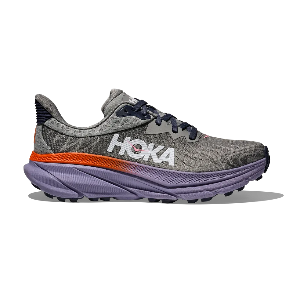 HOKA Women's Challenger 7 Galactic Grey/Wild Indigo