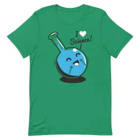 I Heart Science Men's Signature Tee