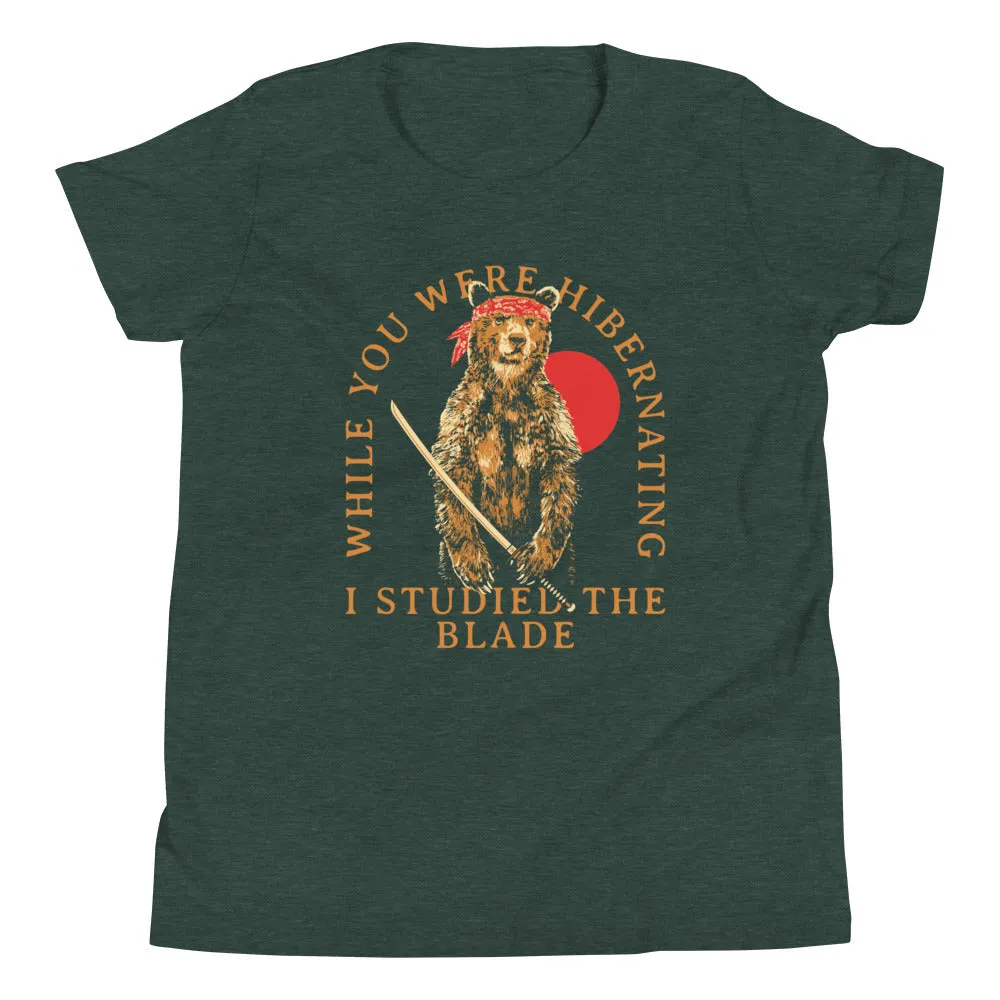 I Studied The Blade Kid's Youth Tee