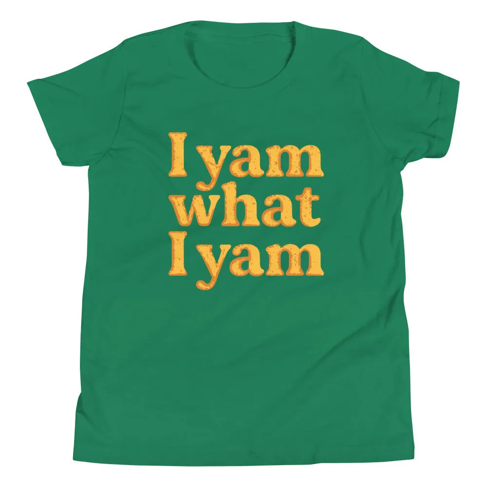 I Yam What I Yam Kid's Youth Tee