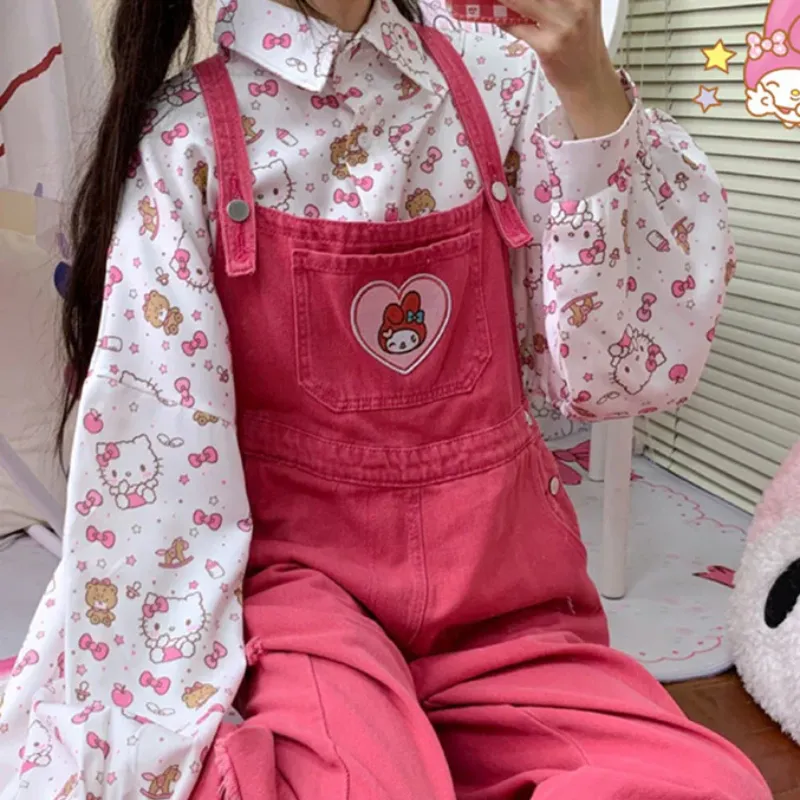 Kawaii Girls Overalls/Trousers