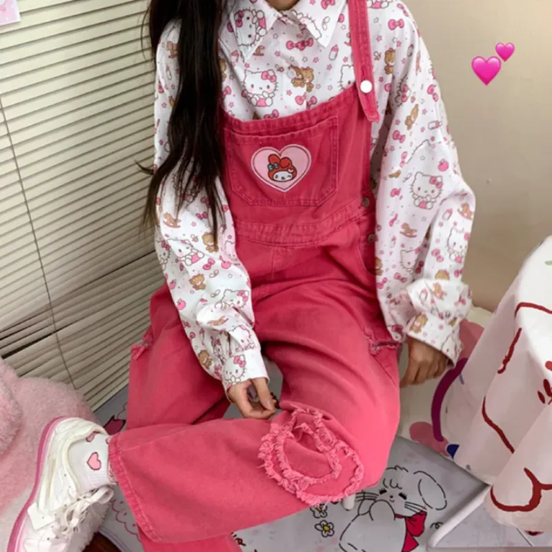 Kawaii Girls Overalls/Trousers