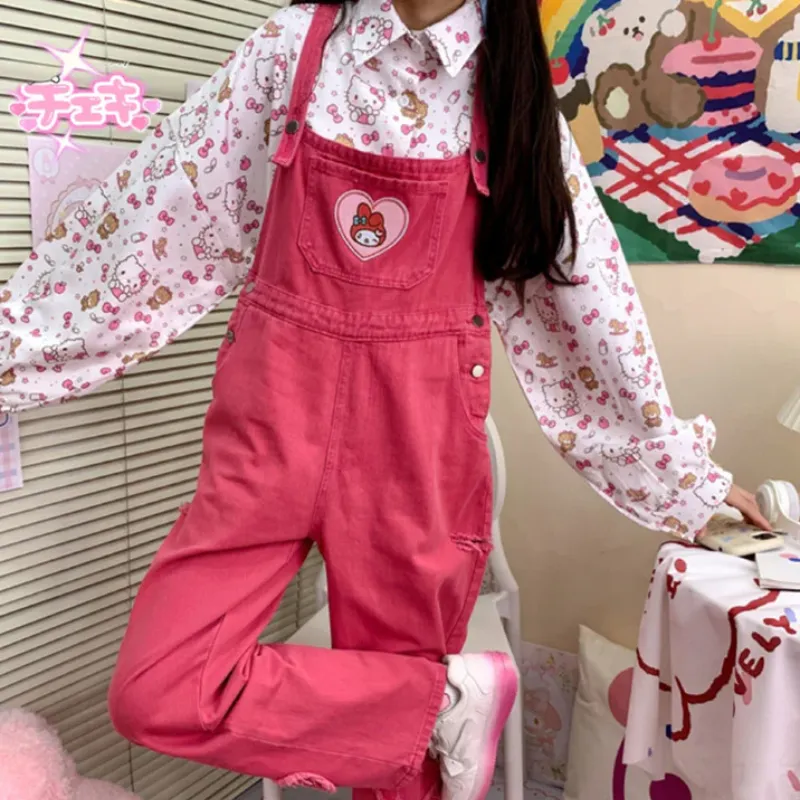 Kawaii Girls Overalls/Trousers