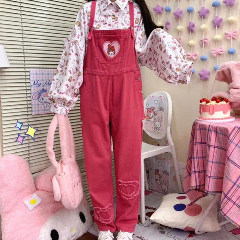 Kawaii Girls Overalls/Trousers