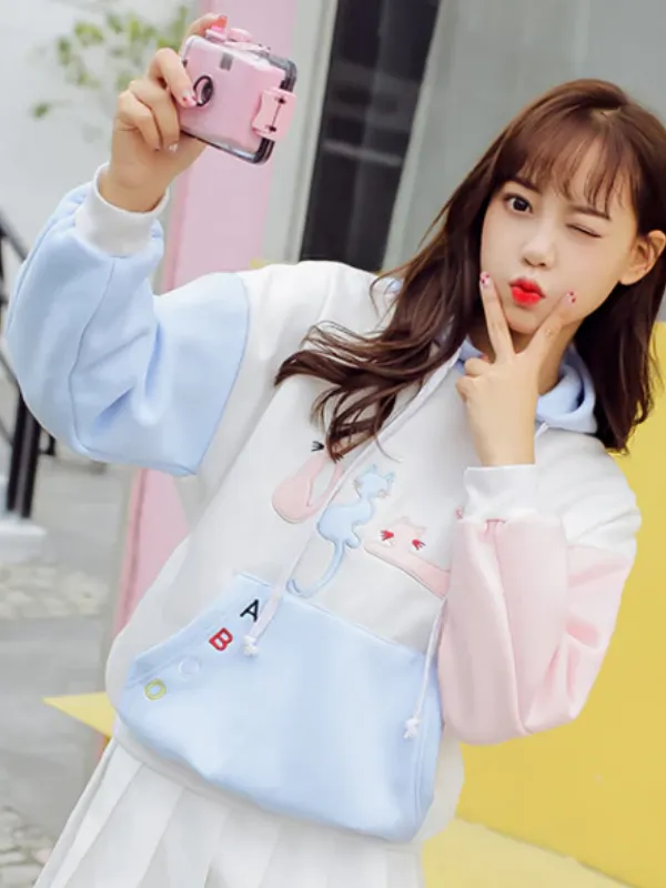 Kawaii Kitty Hoodie