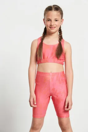 Kids’ 2/4 biker leggings for girls