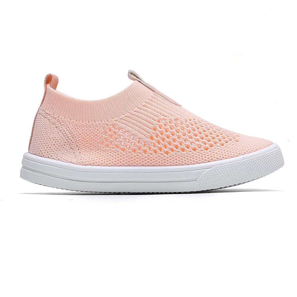 Kids Slip on Sneakers Breathable Flat Shoes for Running Walking Cycling(Toddler/Little Kid)