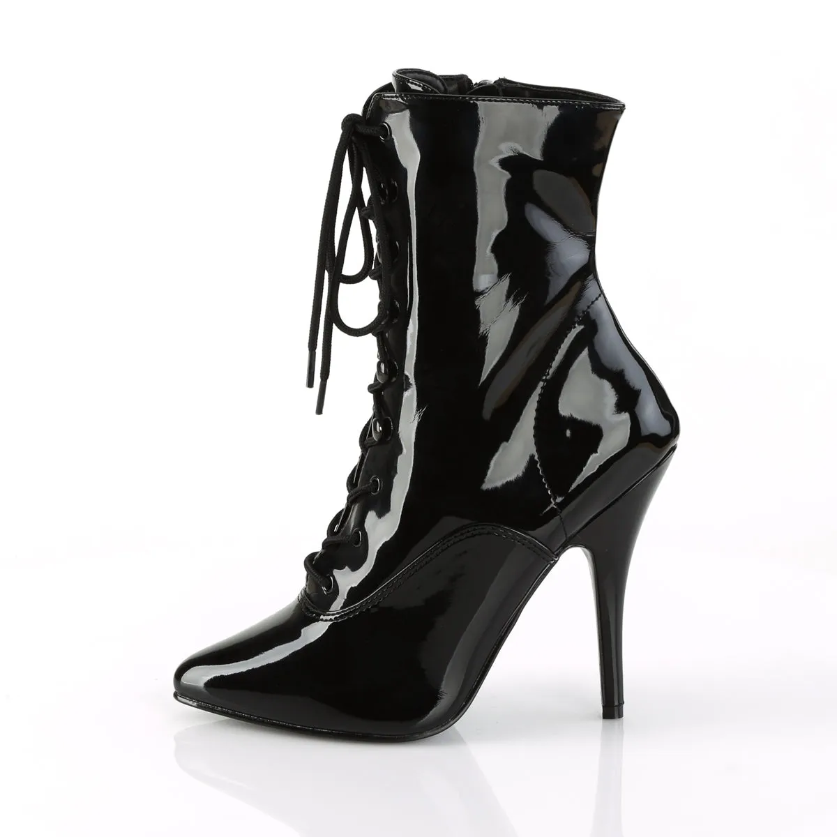 Lace-Up Ankle Boot 5-inch Heel 3-colors SEDUCE-1020