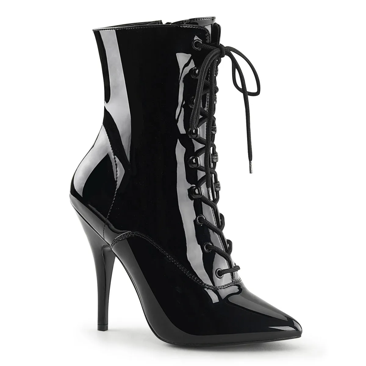 Lace-Up Ankle Boot 5-inch Heel 3-colors SEDUCE-1020