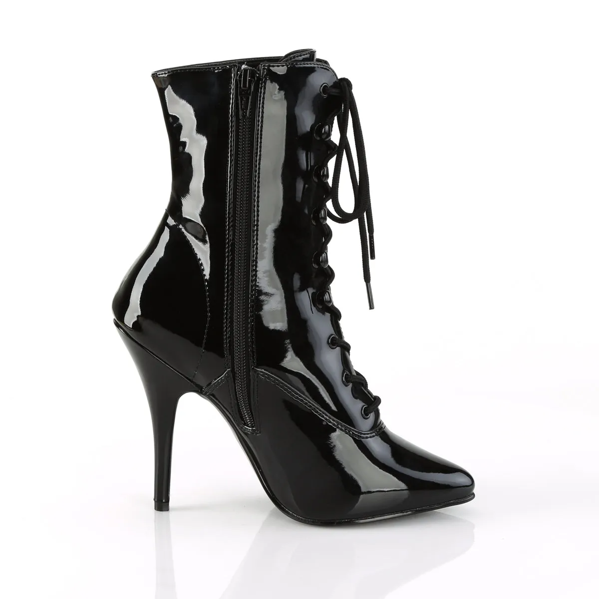 Lace-Up Ankle Boot 5-inch Heel 3-colors SEDUCE-1020