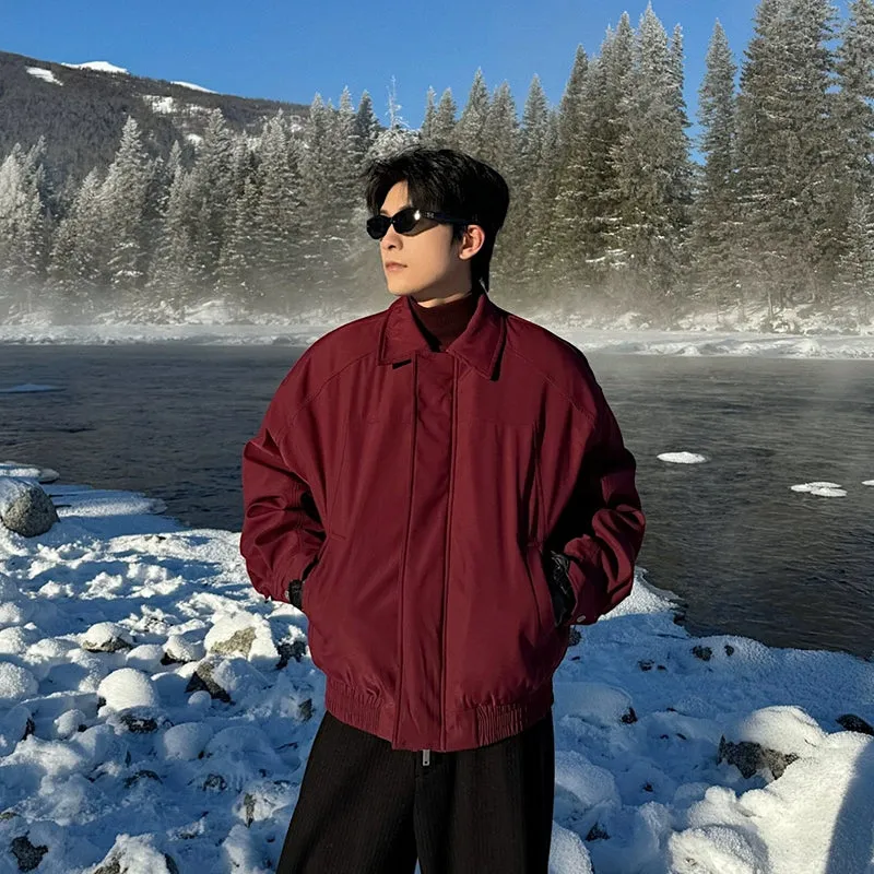 Lightweight Down Jacket with Velvet Lining