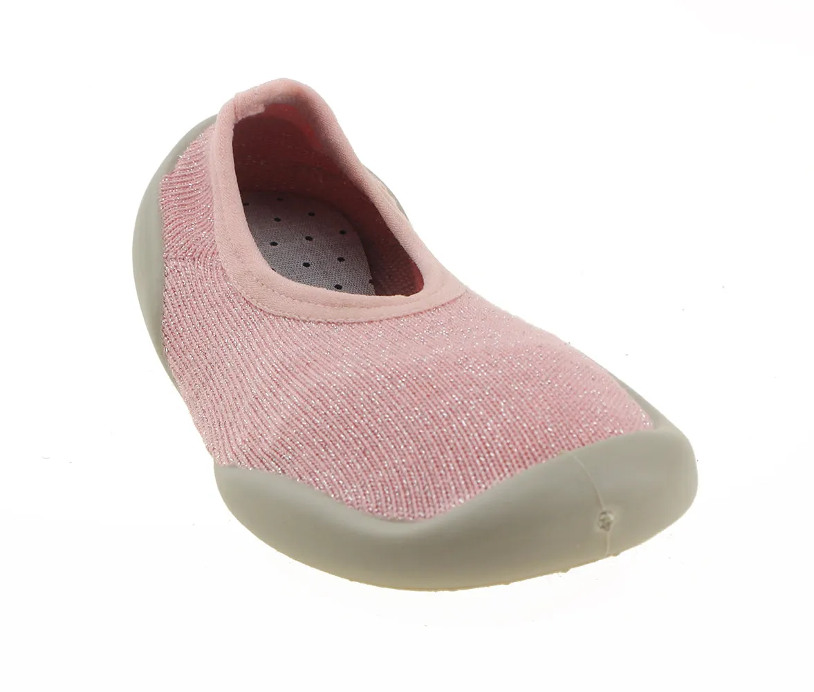 Little Kid Cotton Anti Slip Soft Slip on Floor Socks Shoes