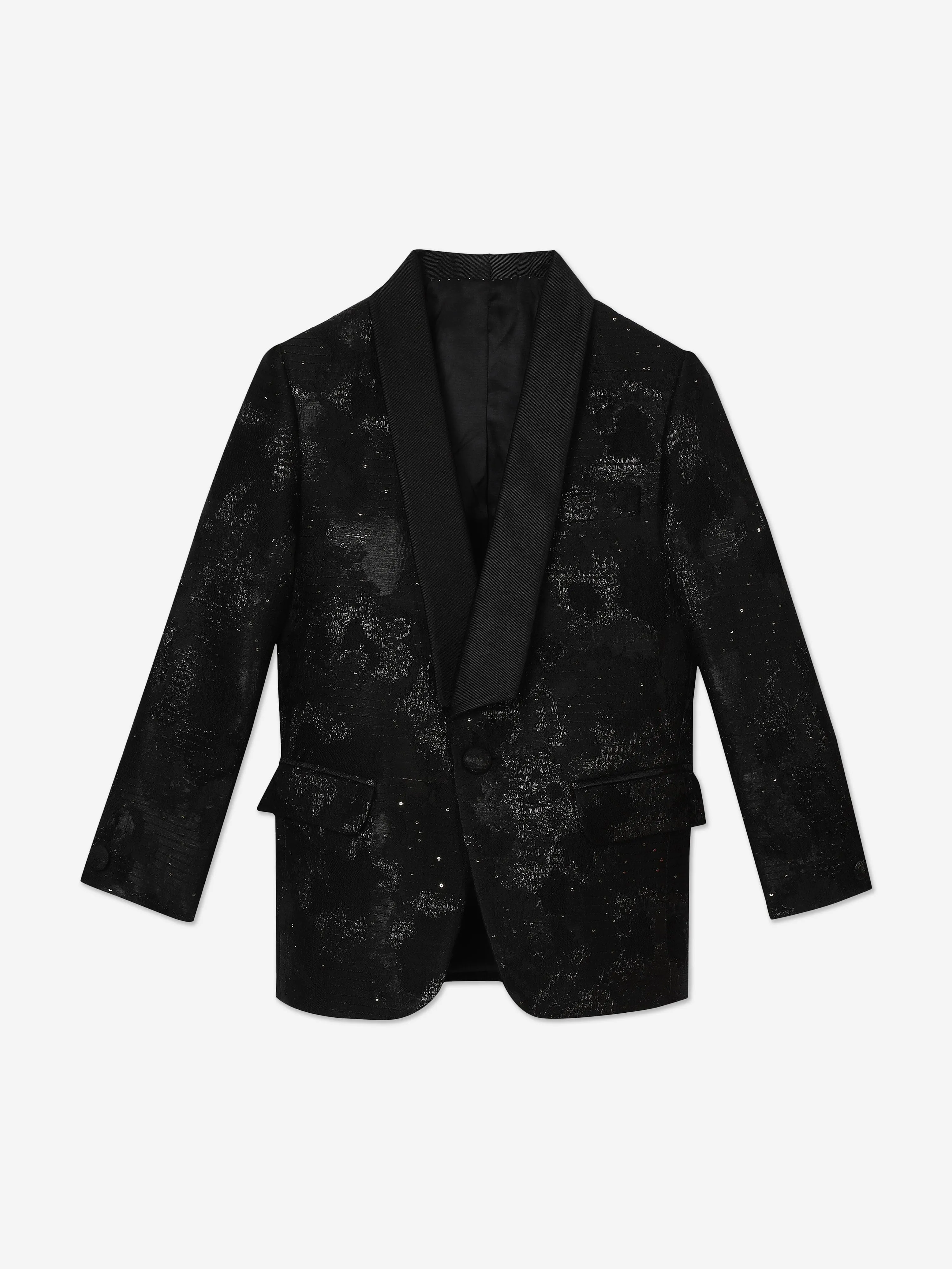 Maison Ava Boys Tristan Blazer in Black