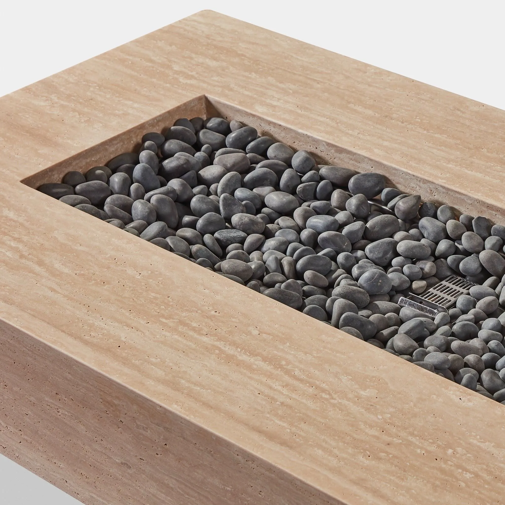 Mason Rectangle Fire Table