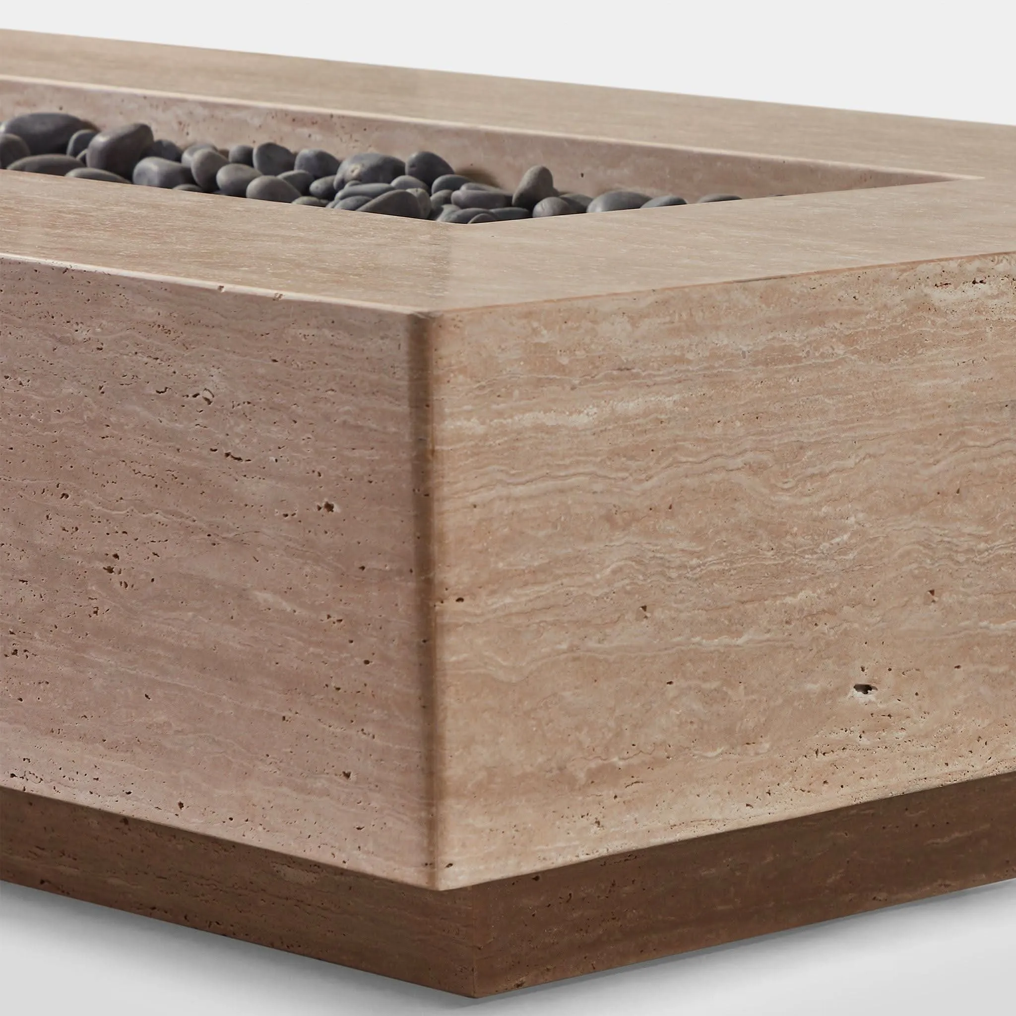 Mason Rectangle Fire Table