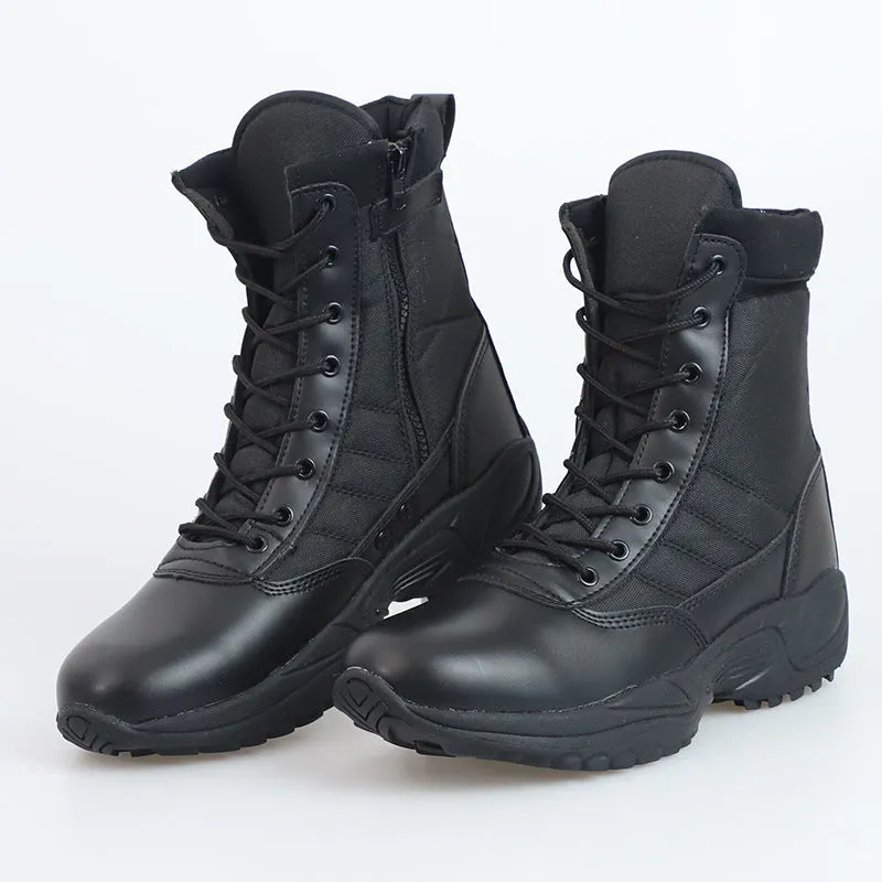 Men's anti-skid tactical boots outdoors breathable hiking boots High cut desert boots