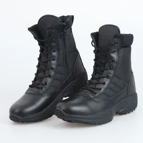 Men's anti-skid tactical boots outdoors breathable hiking boots High cut desert boots