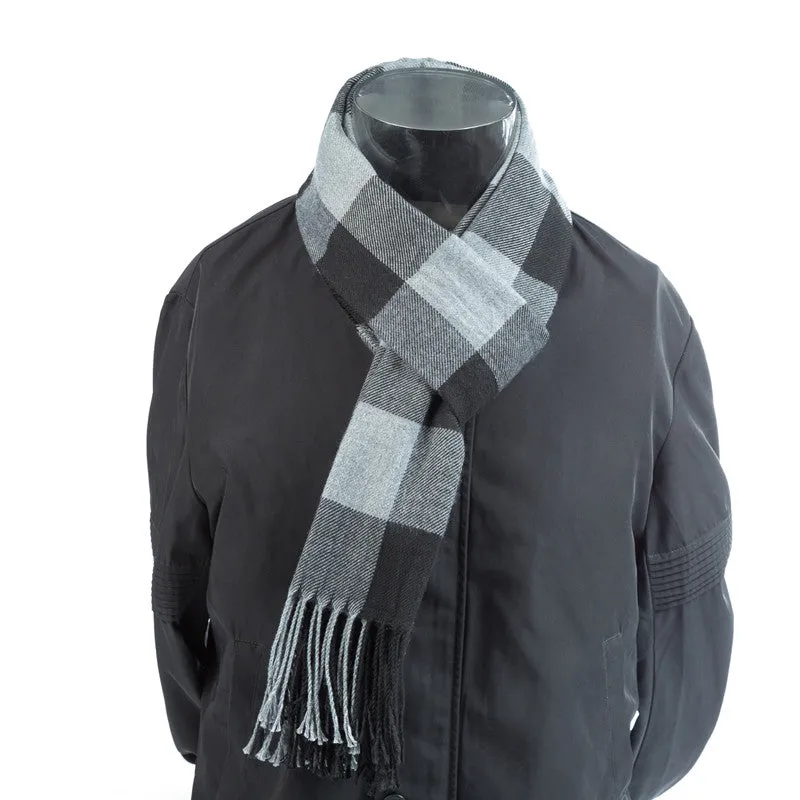 Men's Autumn/Winter Warm Plaid Scarf