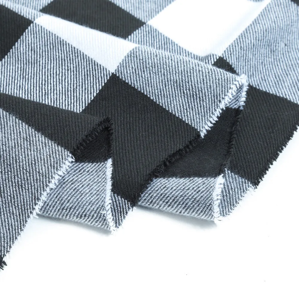 Men's Autumn/Winter Warm Plaid Scarf