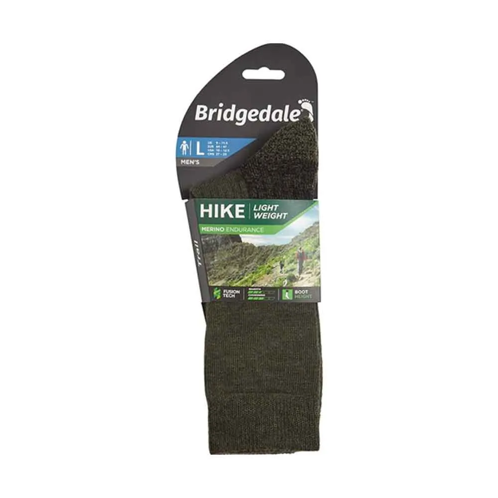 Mens Hike Light Weight Performance Socks