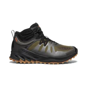 MENS KEEN ZIONIC WATERPROOF HIKING BOOT - DARK OLIVE