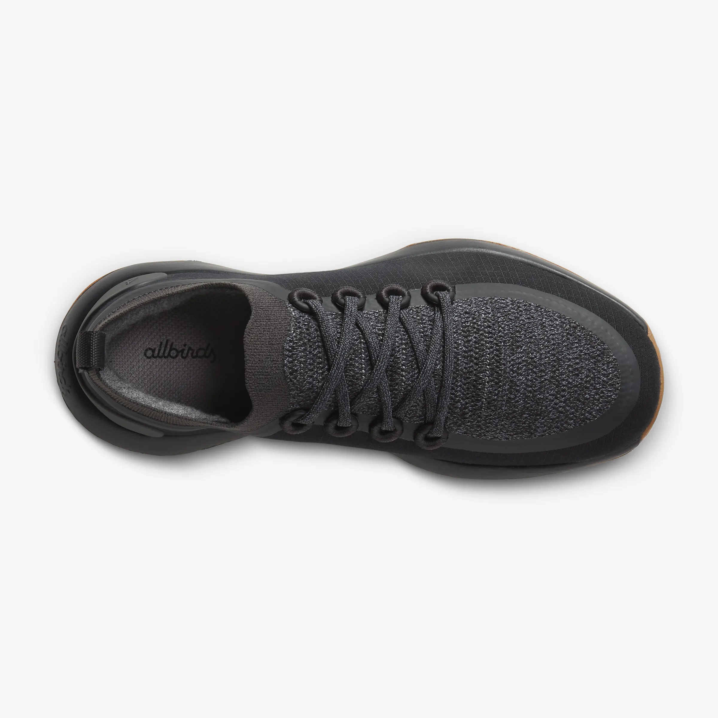 Men's Trail Runners - Natural Black (Rugged Khaki Sole)