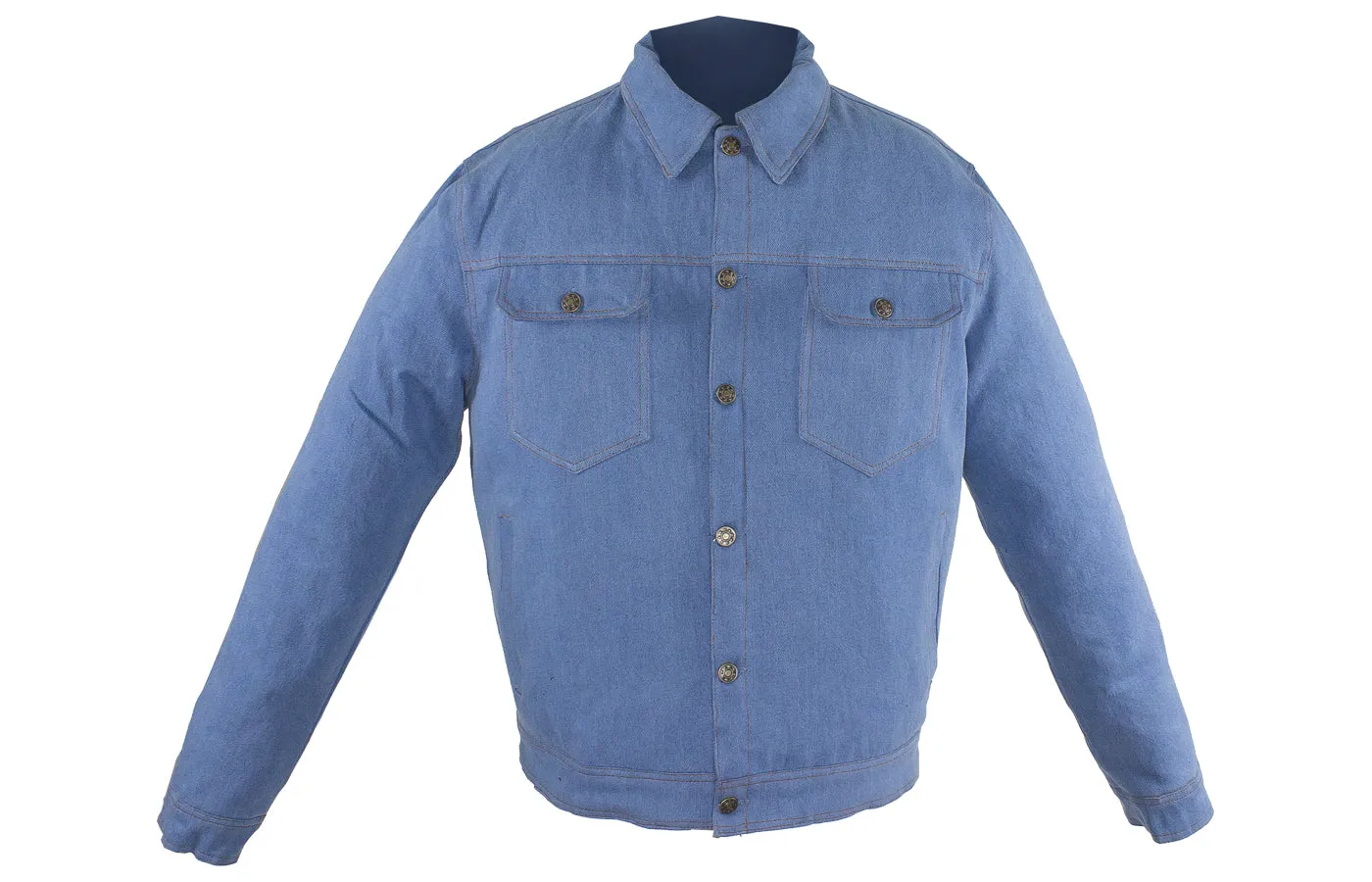 Men's Ultra-Lightweight Blue Denim Jacket