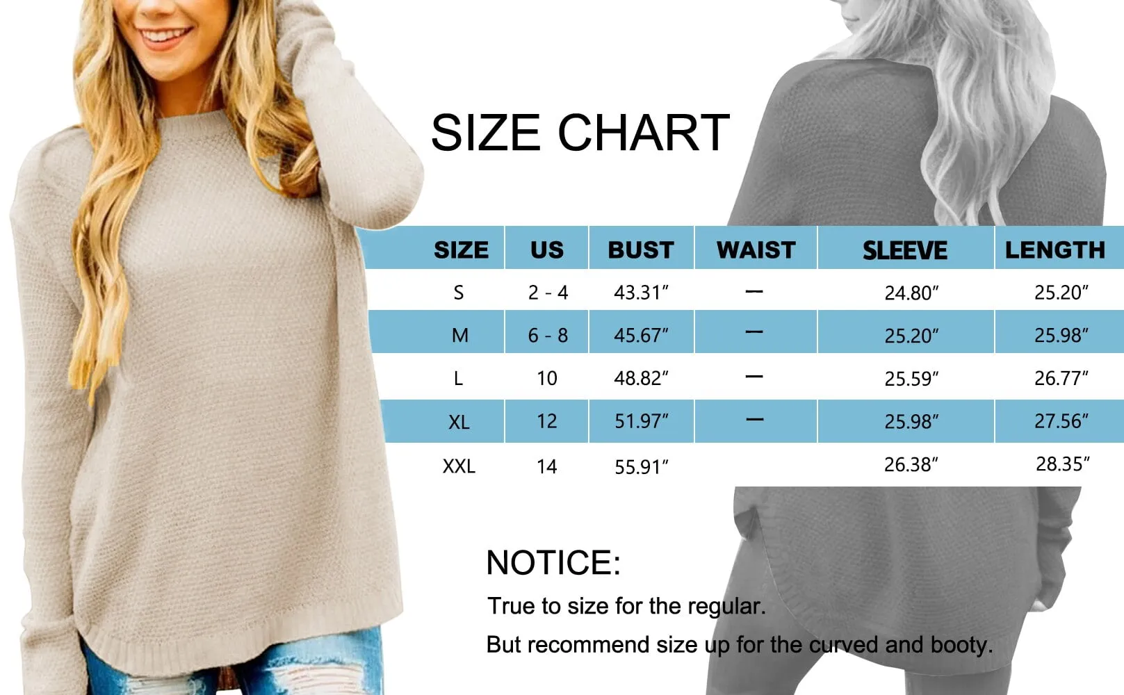 MOSHU Oversized Sweaters for Women Knitted Pullover Sweater Chunky Womens Tops