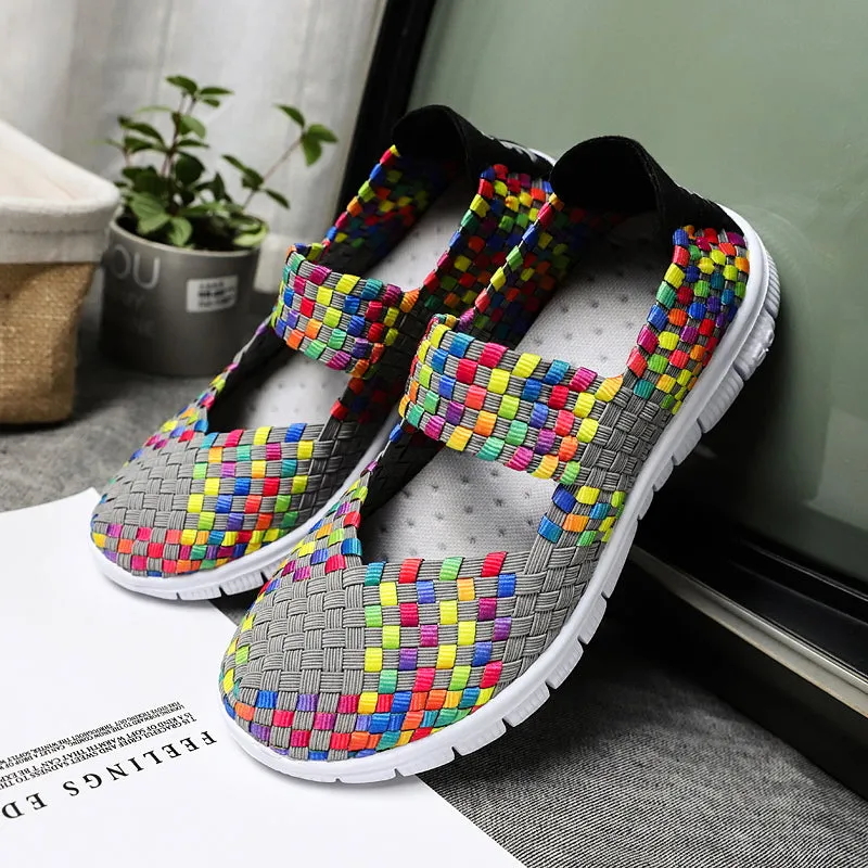 Nanccy Breathable Lightweight Women Flat Shoes