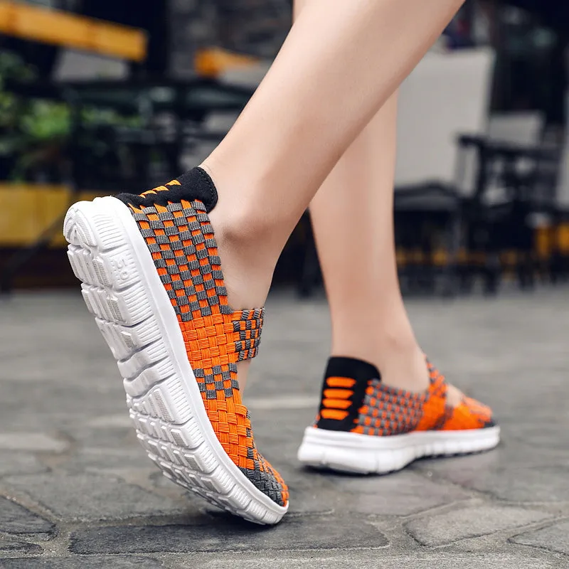 Nanccy Breathable Lightweight Women Flat Shoes