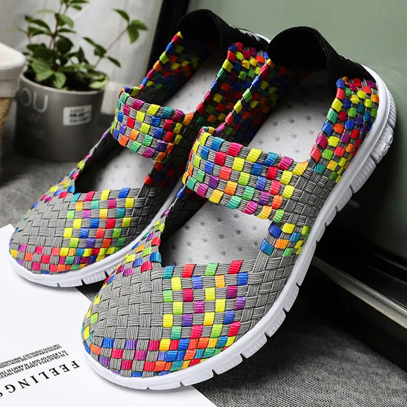 Nanccy Breathable Lightweight Women Flat Shoes