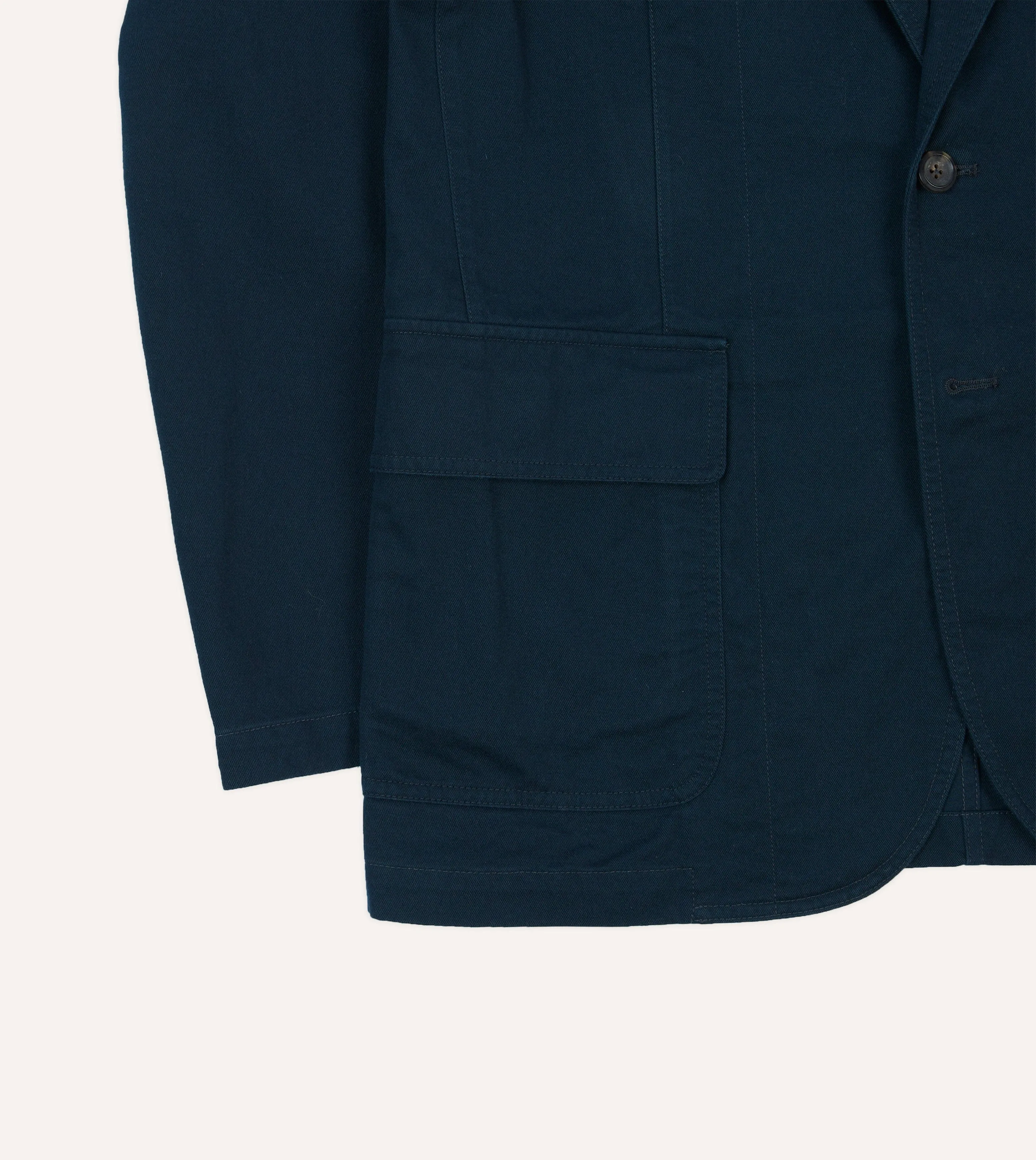 Navy Vintage Wash Cotton Games Blazer Mk. I