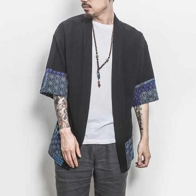 Neo Classic Pattern Hanfu Cardigan