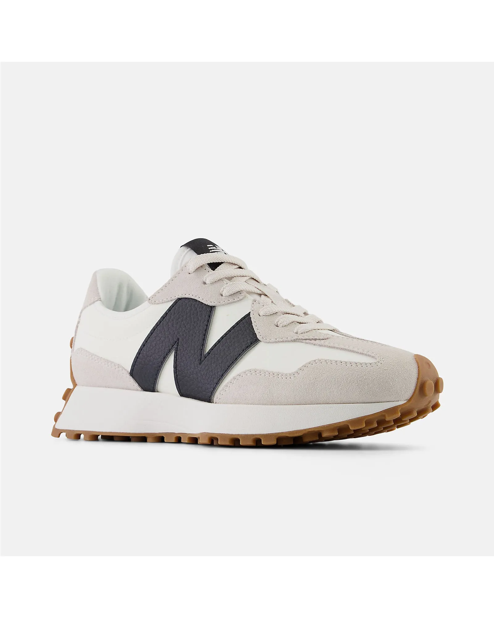 New Balance 327 Sneaker - Moonbeam with Black