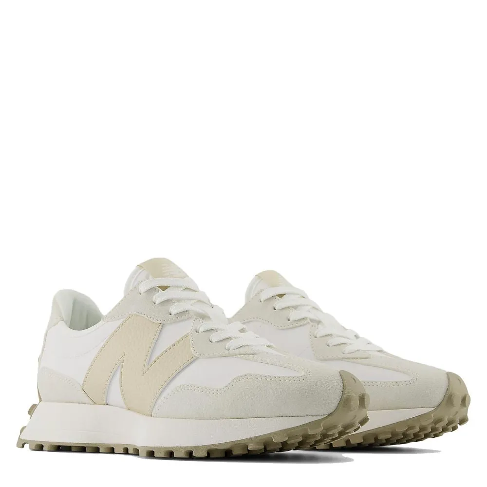 New Balance Women's 327 in Sea Salt with Sandstone