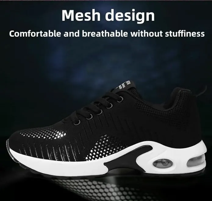 New Sz 6.5 Musabela Orthopedic Sneakers for Women,Ortho Pro - The Most Comfortable Orthopedic Shoes,Lightweight Fashion Sport Sneakers,Casual Walking Air Cushion Shoes Black