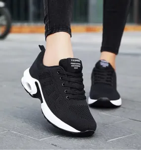 New Sz 6.5 Musabela Orthopedic Sneakers for Women,Ortho Pro - The Most Comfortable Orthopedic Shoes,Lightweight Fashion Sport Sneakers,Casual Walking Air Cushion Shoes Black