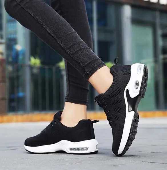 New Sz 6.5 Musabela Orthopedic Sneakers for Women,Ortho Pro - The Most Comfortable Orthopedic Shoes,Lightweight Fashion Sport Sneakers,Casual Walking Air Cushion Shoes Black