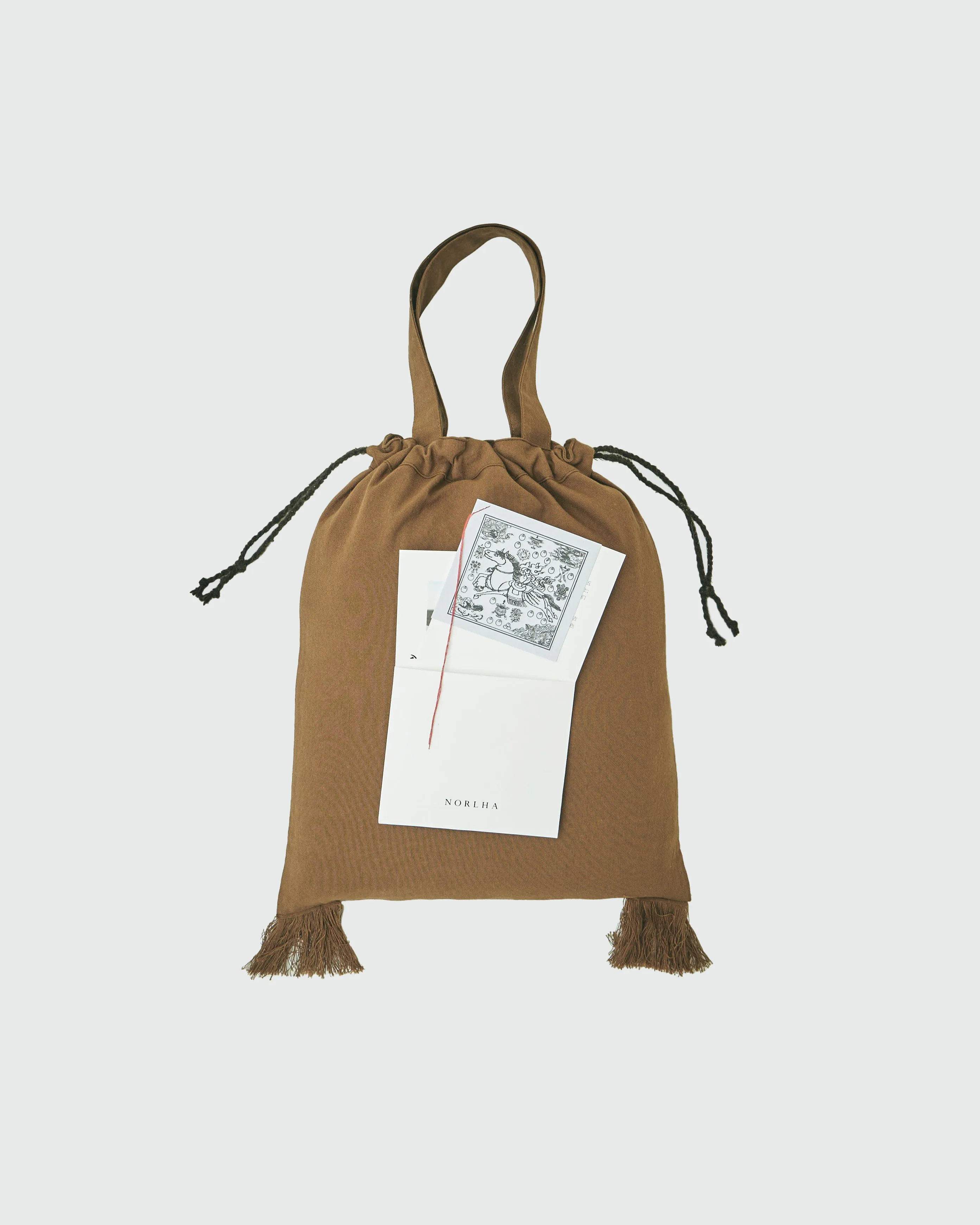 Nomad Classic Scarf (Natural Yak Brown Base)
