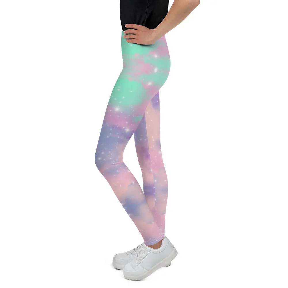 Pastel Galaxy Star Leggings