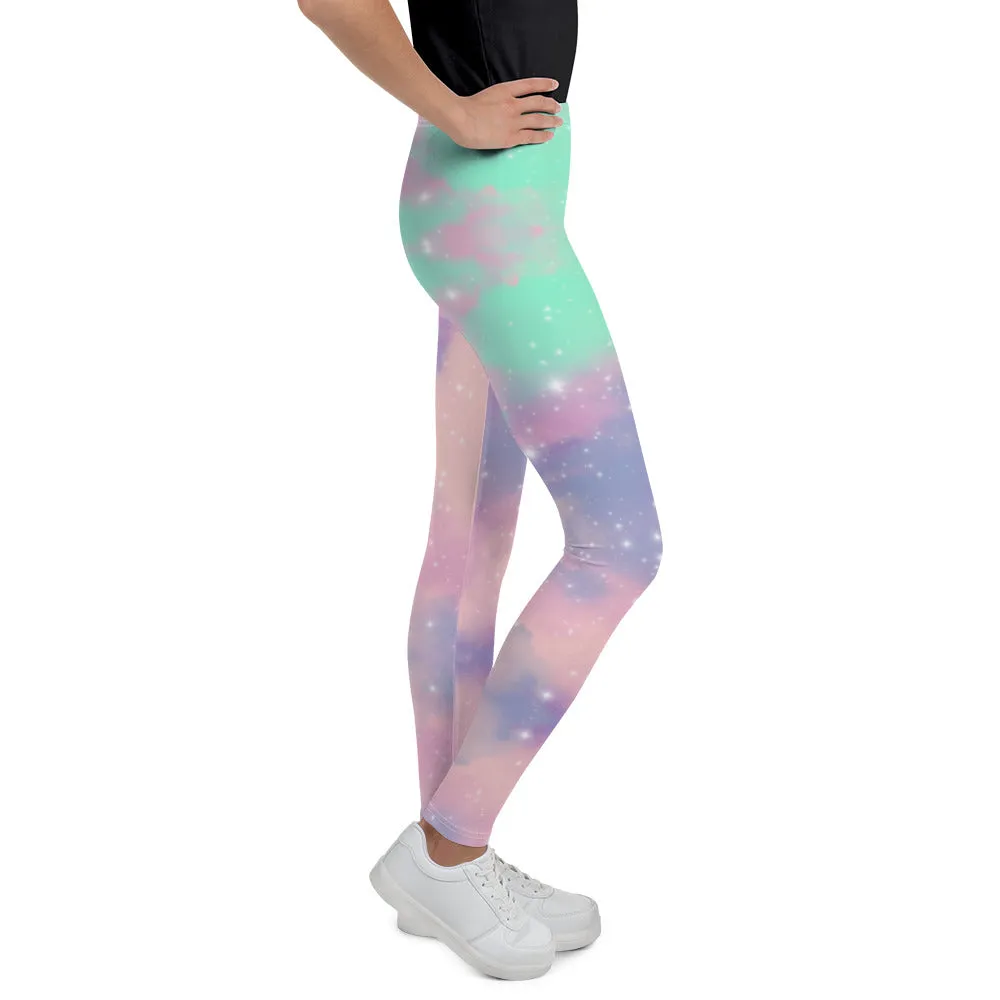 Pastel Galaxy Star Leggings