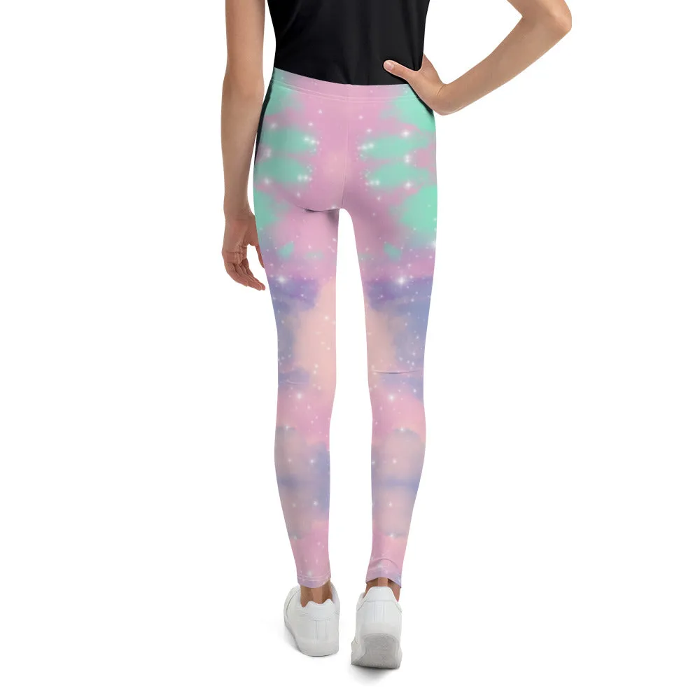 Pastel Galaxy Star Leggings